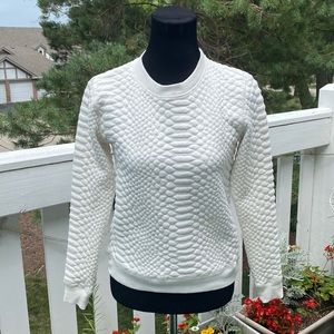 Patterned autumn sweater